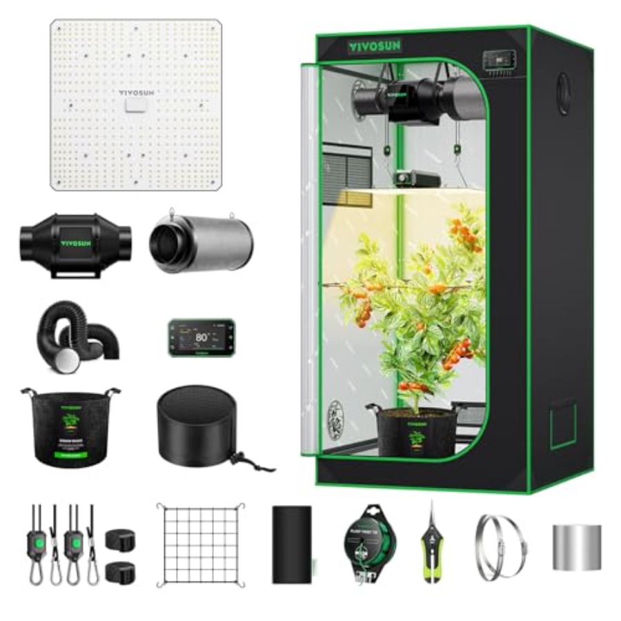 Grow Tent Complete Kit - Smart Grow Tent Kit 2.7 ×