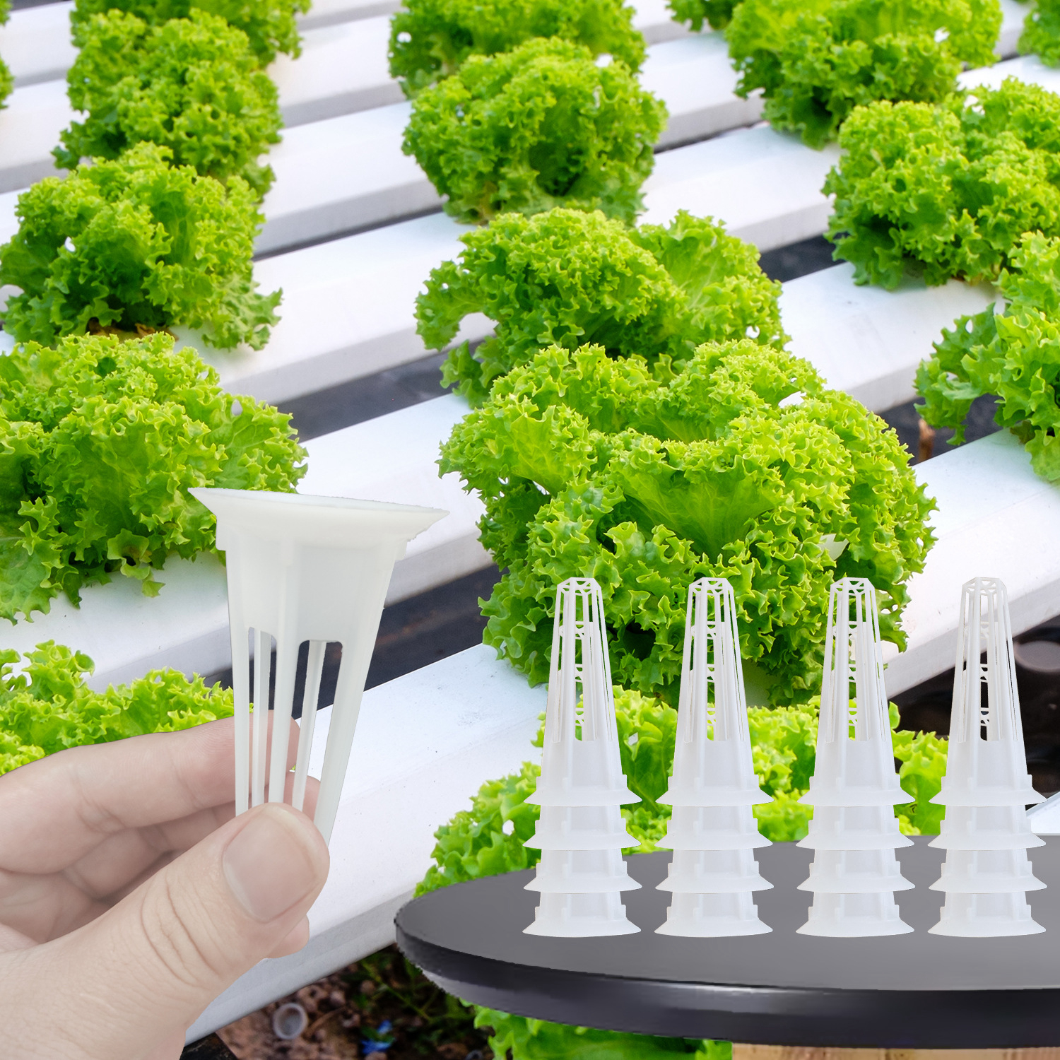 Aerogarden Seed Pod - 12-100Pcs Veg Hydroponic Planting Basket Reusable