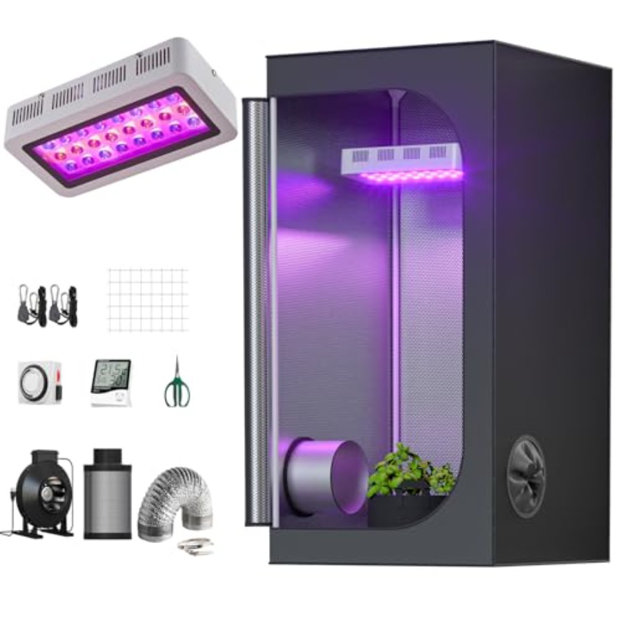 Grow Tent Complete Kit - 32X32X63 Indoor Grow Tent Complete Kit