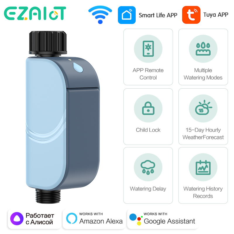 Smart Garden Irrigation System - Smart Tuya WIFI Garden Watering Timer