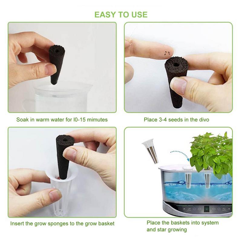 Seed Grow Sponges Replacement  – Aerogarden Seed Pod recenzja i cena