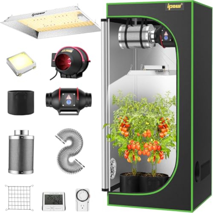 2x2 ft Grow Tent Kit Complete  – Grow Tent Complete Kit recenzja i cena