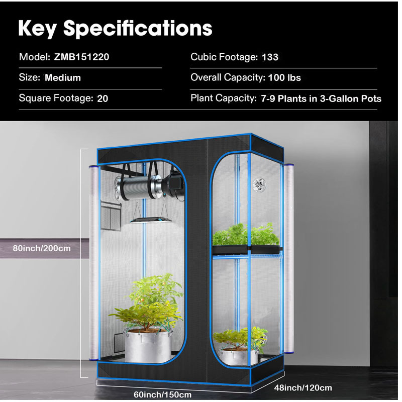 C3 Greenhouse Indoor Grow Tent – Grow Tent Complete Kit recenzja i cena