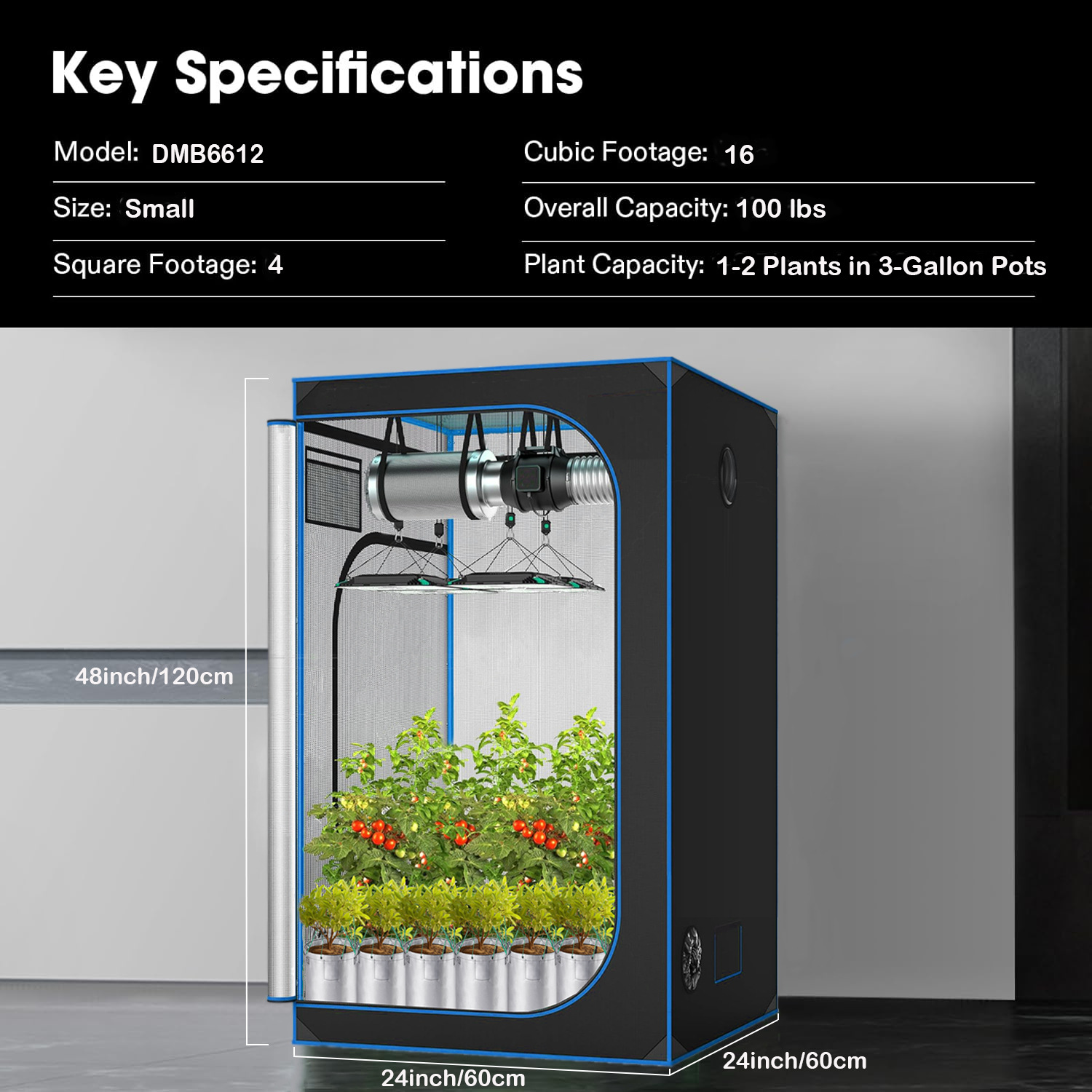 C3 Greenhouse Indoor Grow Tent – Grow Tent Complete Kit recenzja i cena