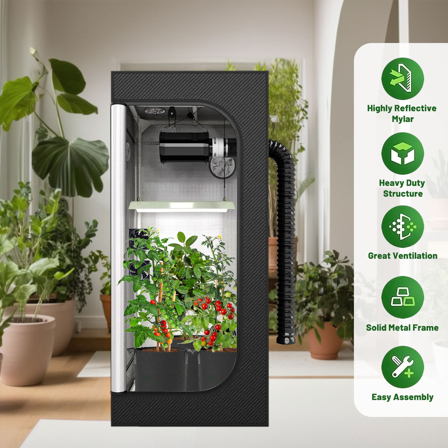 4x4 Grow Tent Complete Kit LED – Grow Tent Complete Kit recenzja i cena