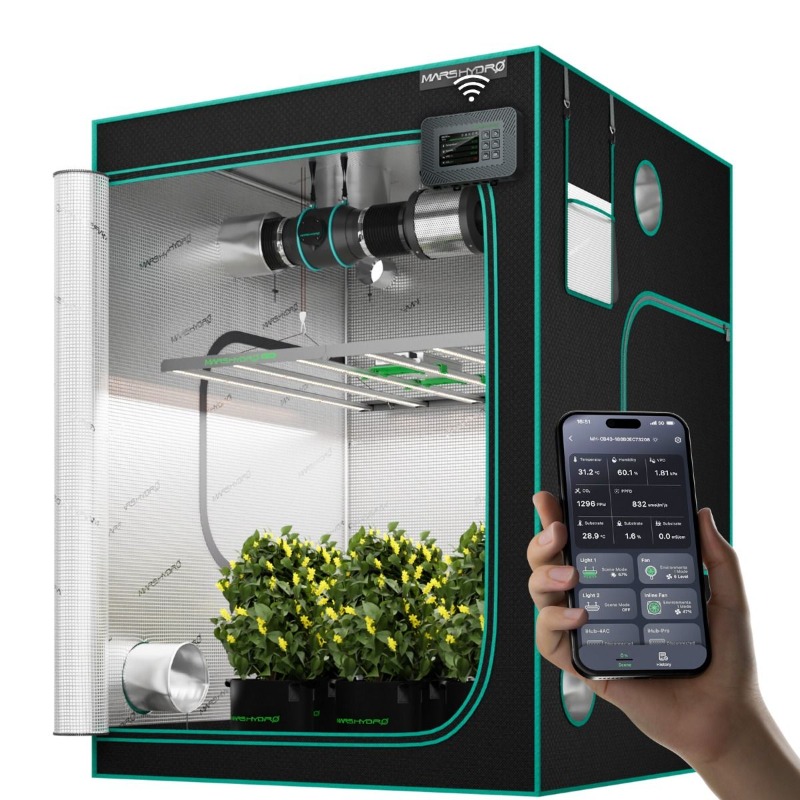 480W 4x4ft 120x120cm FC4800 EV – Grow Tent Complete Kit recenzja i cena