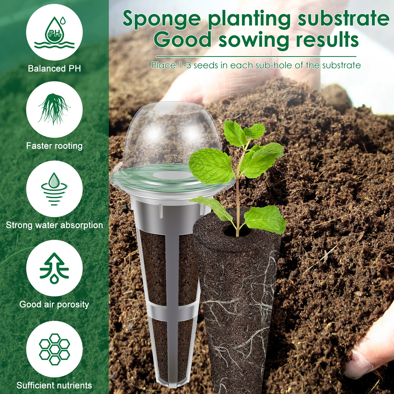50Pcs Hydroponic Pods Kit Seed – Aerogarden Seed Pod recenzja i cena