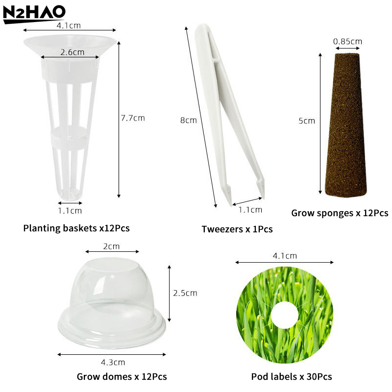 67Pcs Seed Pod Kit For Aerogar – Aerogarden Seed Pod recenzja i cena