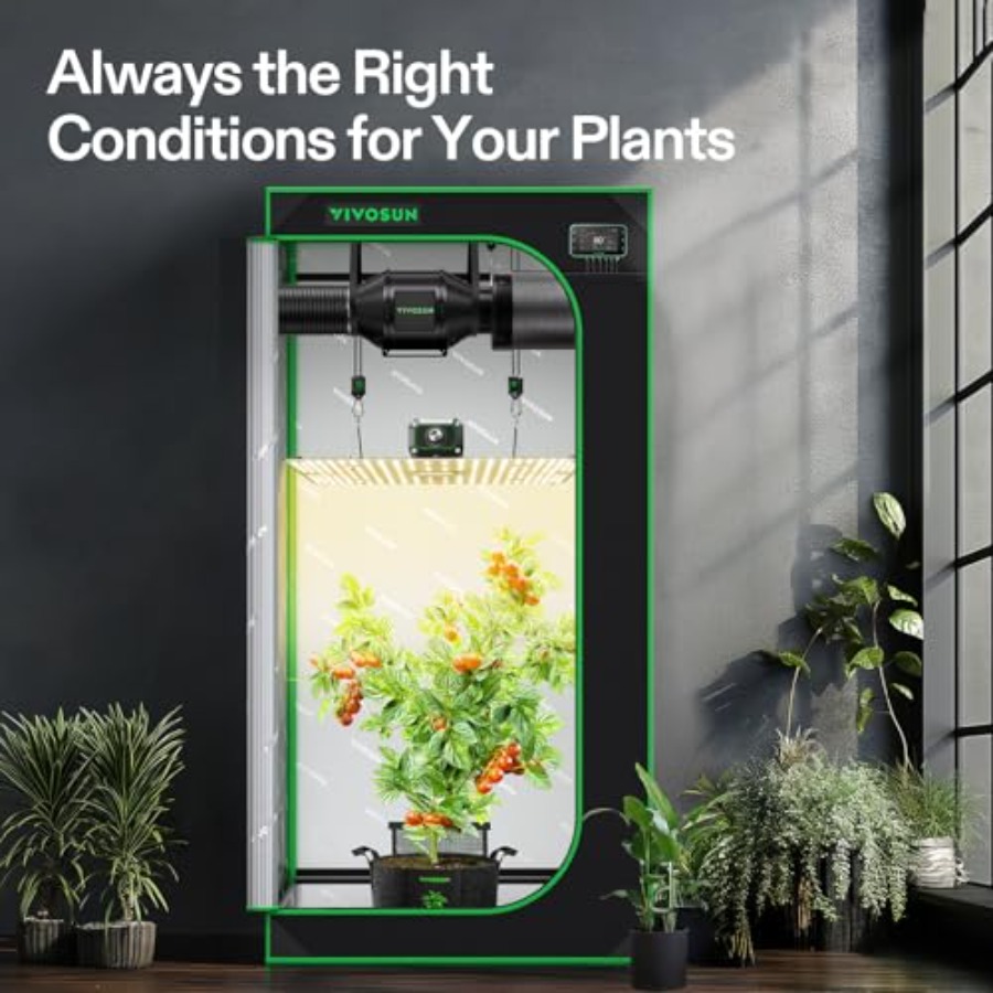 Smart Grow Tent Kit 2.7 × 2.7f – Grow Tent Complete Kit recenzja i cena