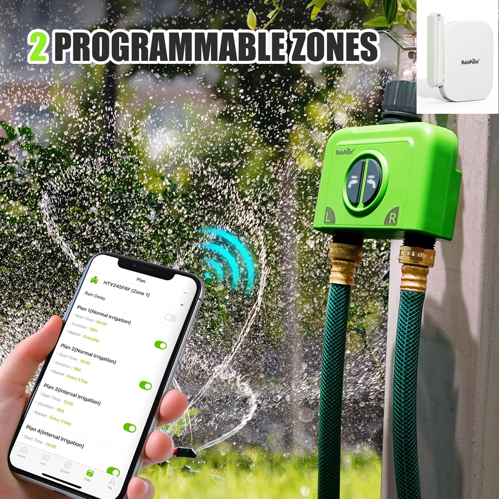 RainPoint 2-ZONE Water Timer W – Smart Garden Irrigation System recenzja i cena