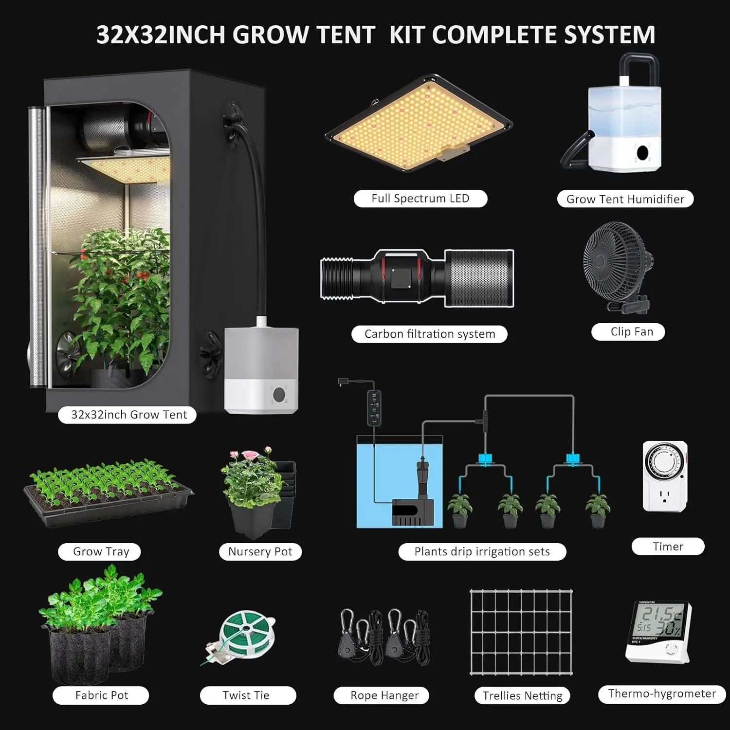 Upgrade Integrated Auto Grow T – Grow Tent Complete Kit recenzja i cena