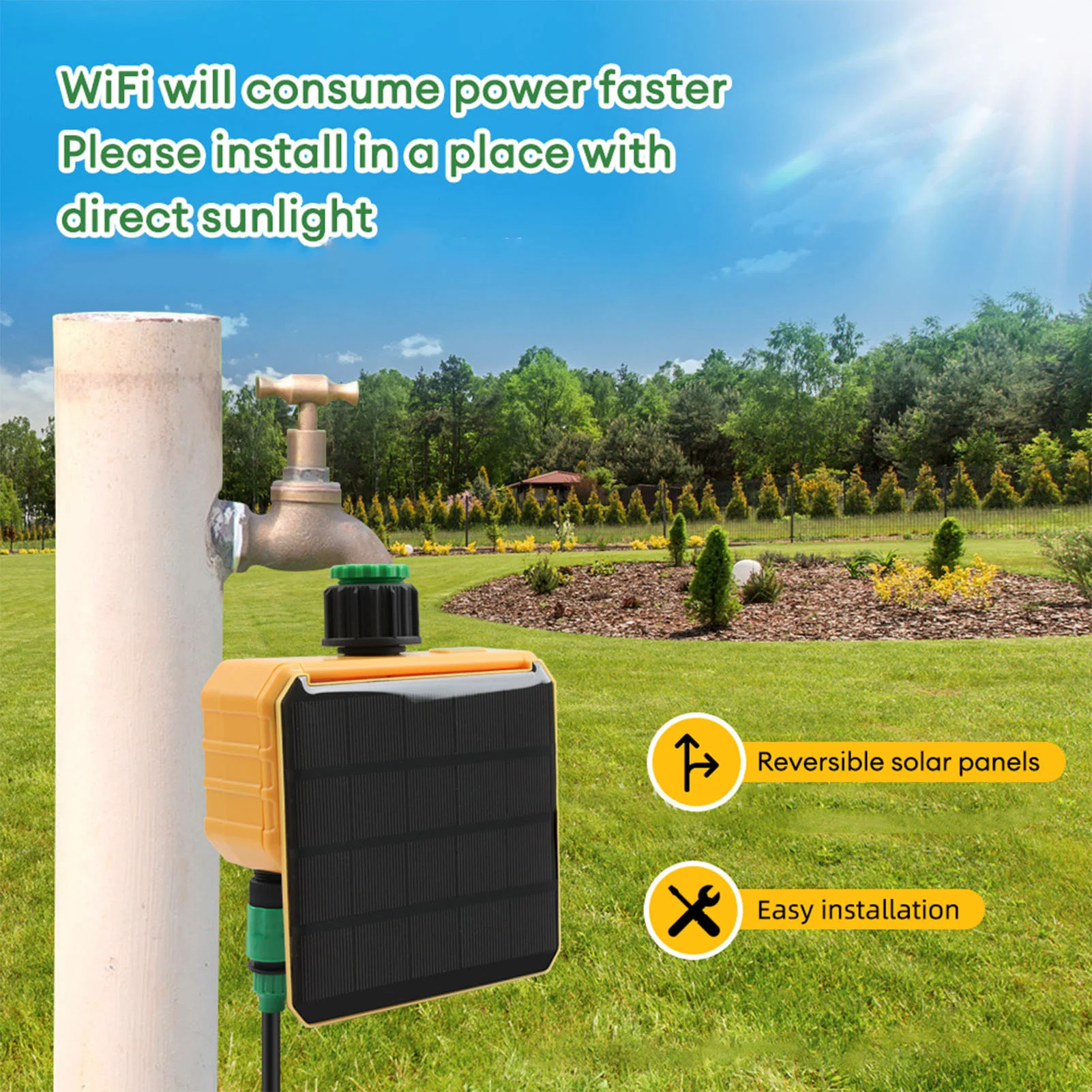 Solar WiFi Smart Irrigation Ti – Smart Garden Is recenzja i cena