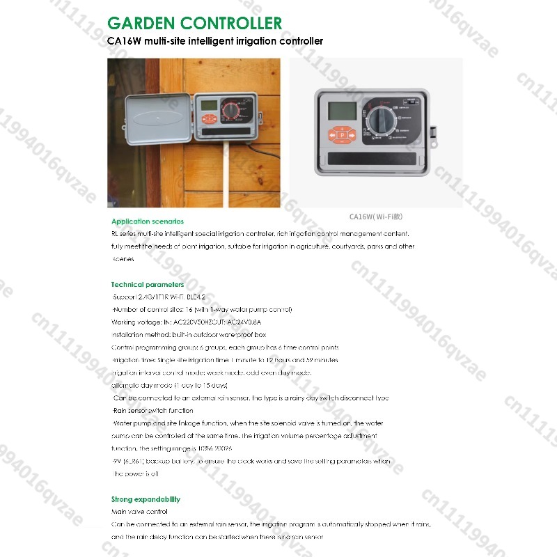WiFi Greenhouse Water Timer Sm – Smart Garden Irrigation System recenzja i cena